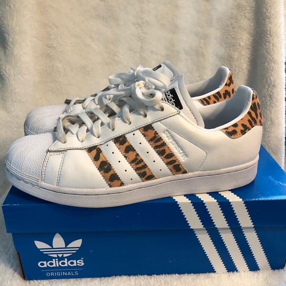 adidas superstar cheetah print